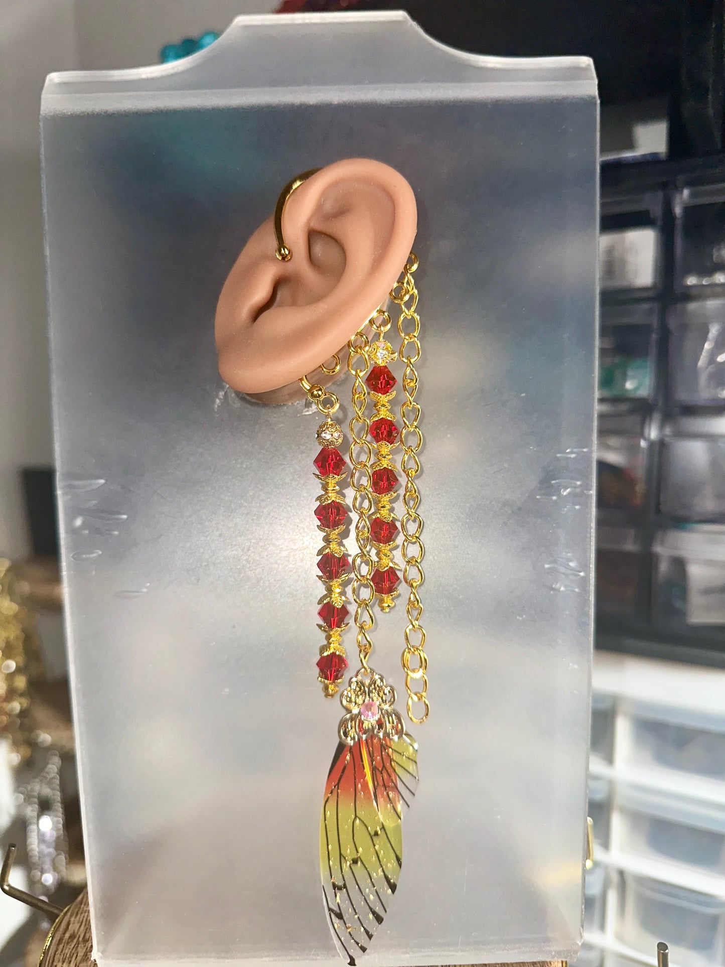 Fire Wing (Ear Cuff)