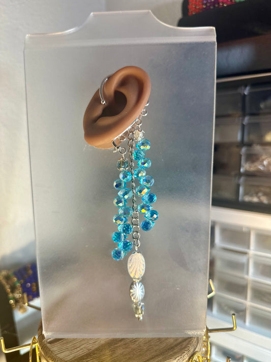 Aqua Radiance (Ear Cuff)