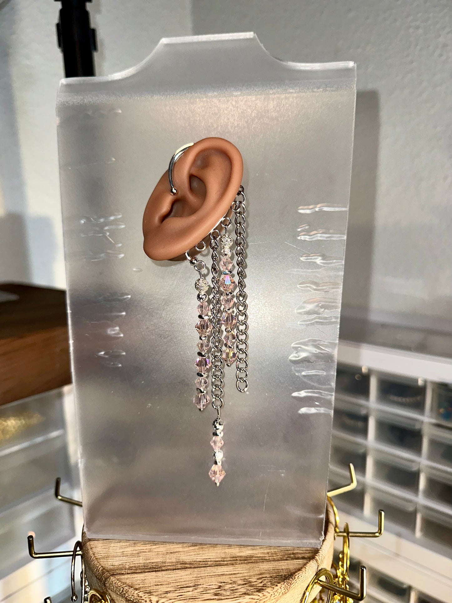 Crystal Drift (Ear Cuff)