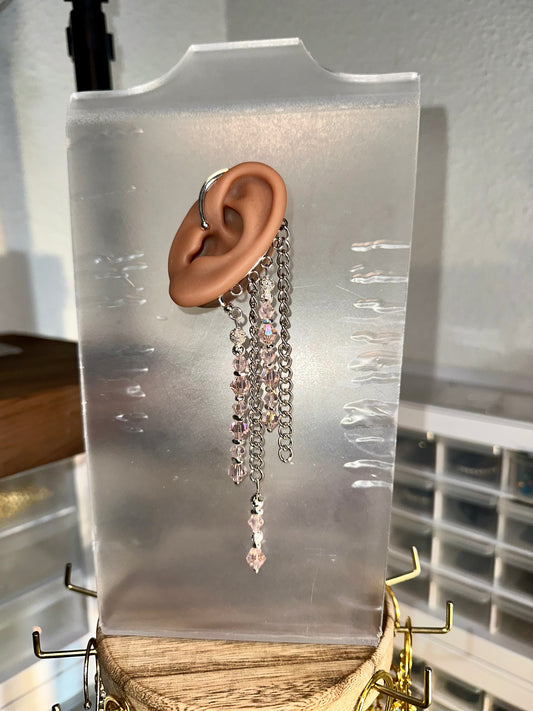 Crystal Drift (Ear Cuff)