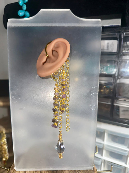 Amethyst Mirage (Ear Cuff)
