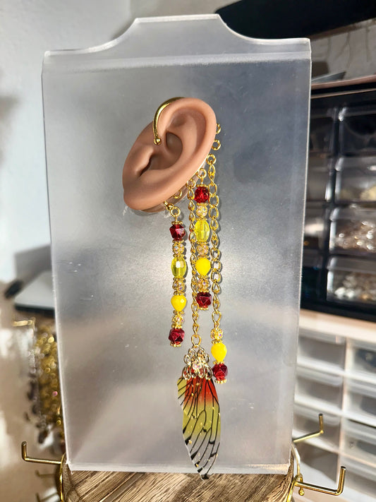 Sunfire Wing (Ear cuff)