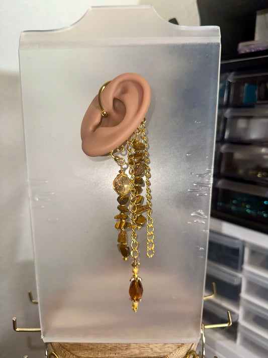 Tiger’s Flame (Ear Cuff)