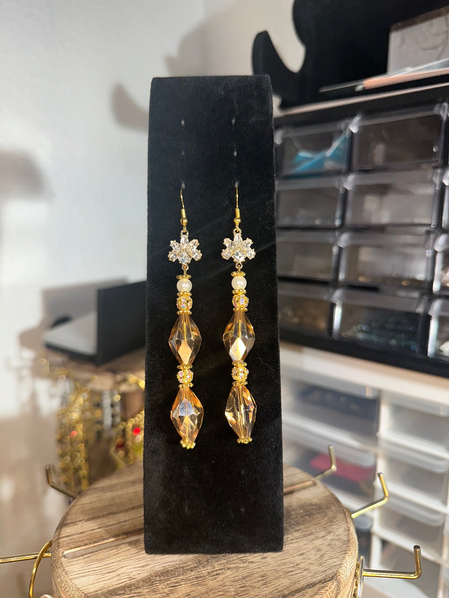 Golden Radiance (Earrings)